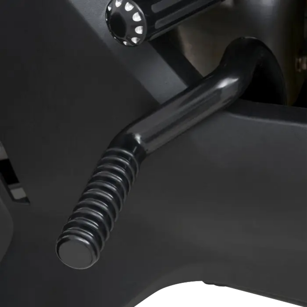 SHOW CHROME Adjustable Highway Pegs - Satin Black - Can-Am 41-422BK