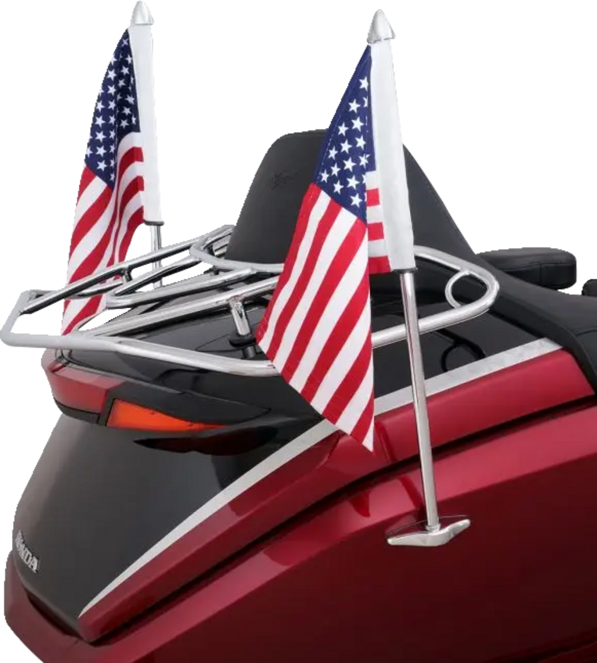 SHOW CHROME Flag Pole - Chrome - GL 1800 52-974