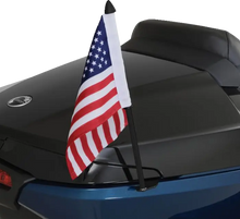 SHOW CHROME Flag Pole - Right - Black - Can-Am RT/F3 41-210RBK