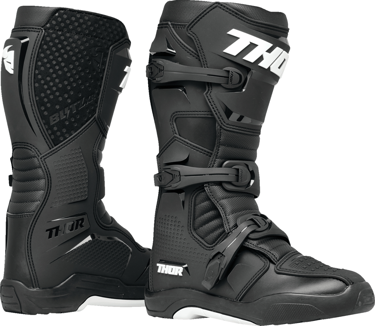 THOR Blitz XR Boots - Black/White - US 9 3410-3075