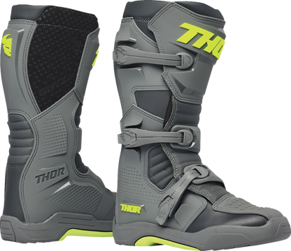 THOR Blitz XR Boots - Gray/Charcoal - US 8 3410-3092