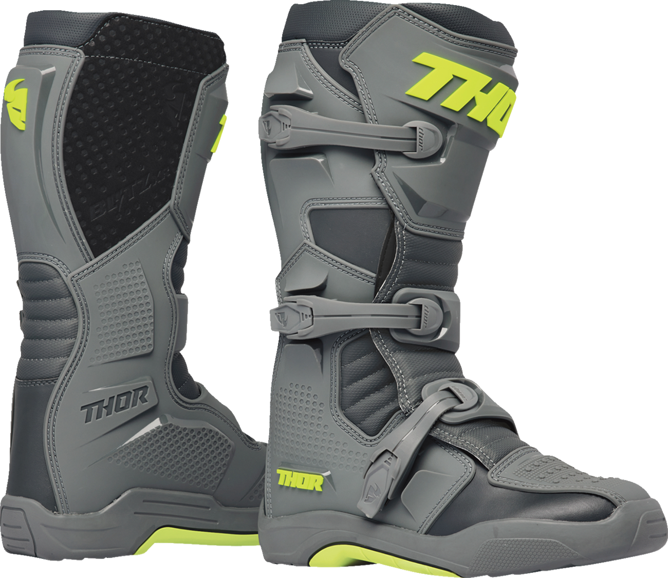 THOR Blitz XR Boots - Gray/Charcoal - US 12 3410-3096