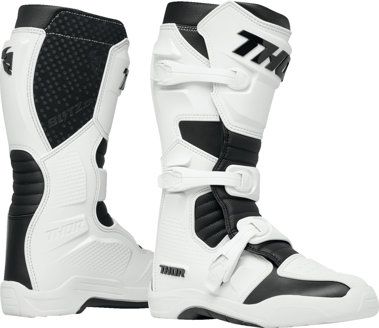 THOR Blitz XR Boots - White/Black - US 7 3410-3100