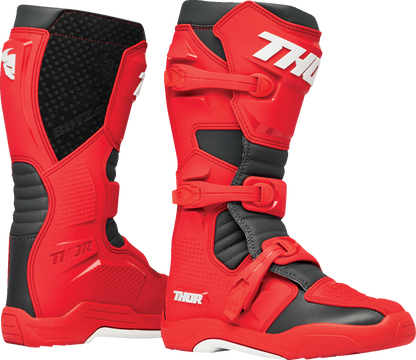 THOR Blitz XR Boots - Red/Charcoal - US 11 3410-3113