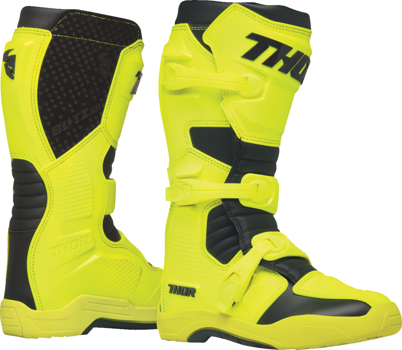 THOR Blitz XR Boots - Acid/Black - US 14 3410-3125