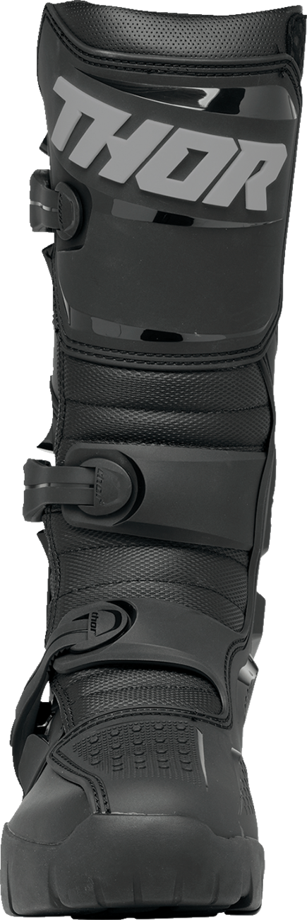 THOR Blitz XR Trail Boots - Black/Gray - US 9 3410-3129