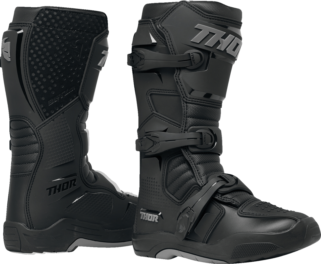THOR Women's Blitz XR Boots - Black/Gray - US 8 3410-3145