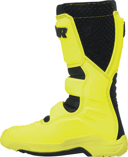 THOR Youth Blitz XR Boots - Acid/Black - US 7 3411-0765