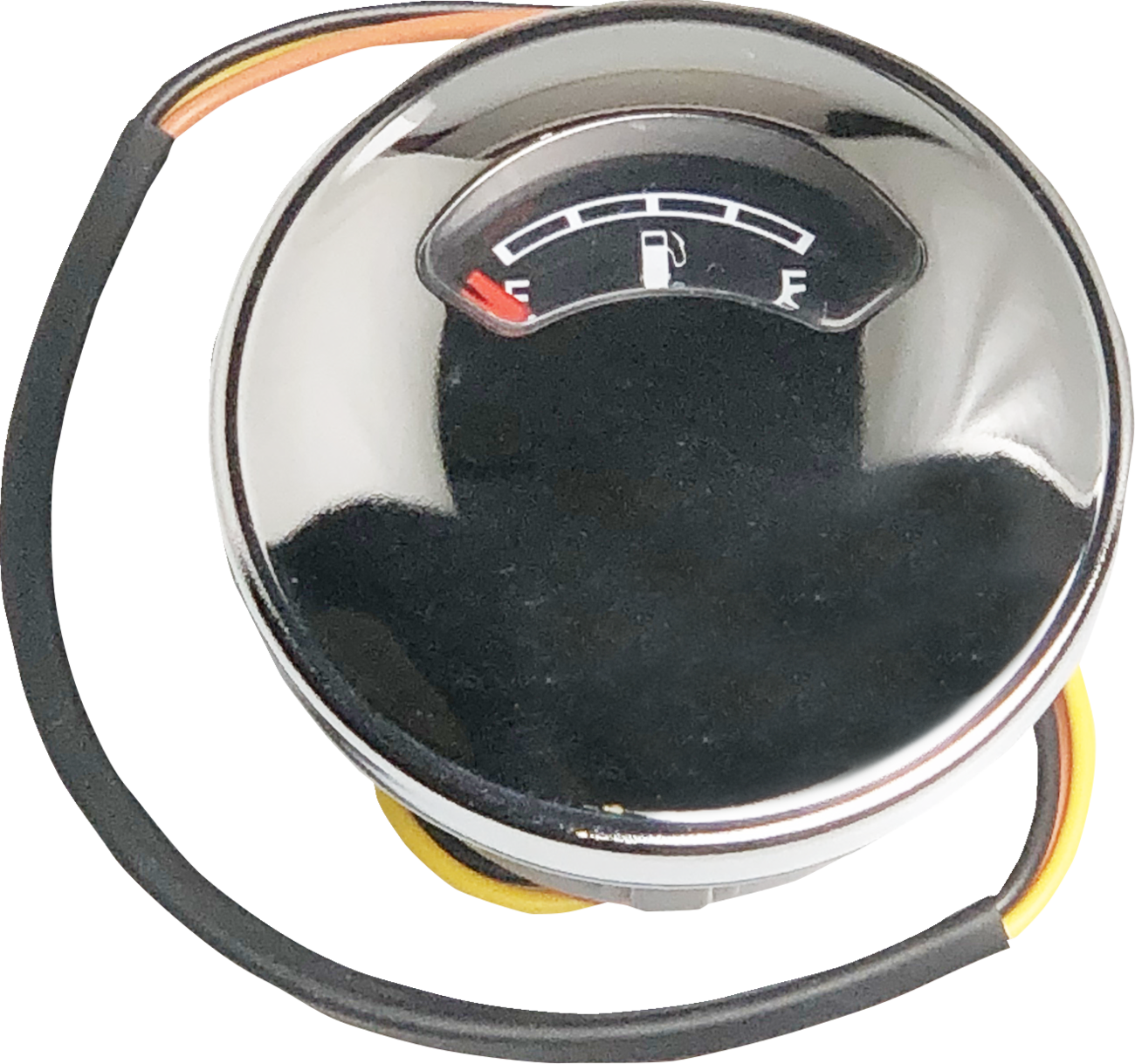 DRAG SPECIALTIES Fuel Gauge - OEM Chrome - Harley-Davidson '01-'08 78368