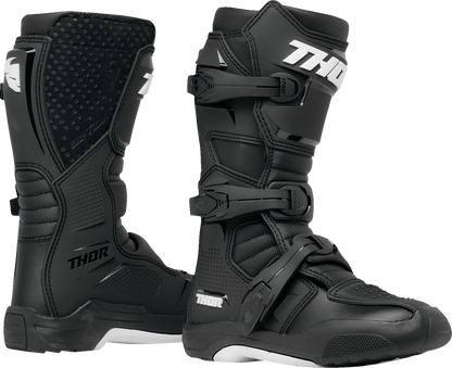 THOR Youth Blitz XR Boots - Black/White - US 1 3411-0724