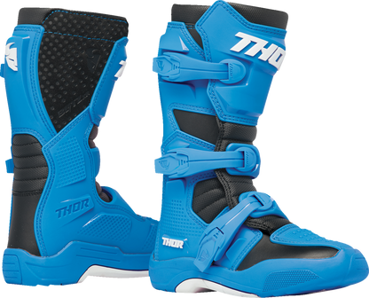 THOR Youth Blitz XR Boots - Black/Blue - US 7 3411-0737