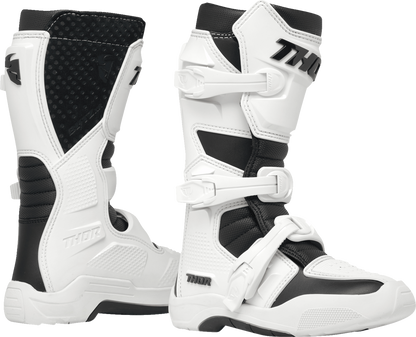 THOR Youth Blitz XR Boots - White/Black - US 6 3411-0750