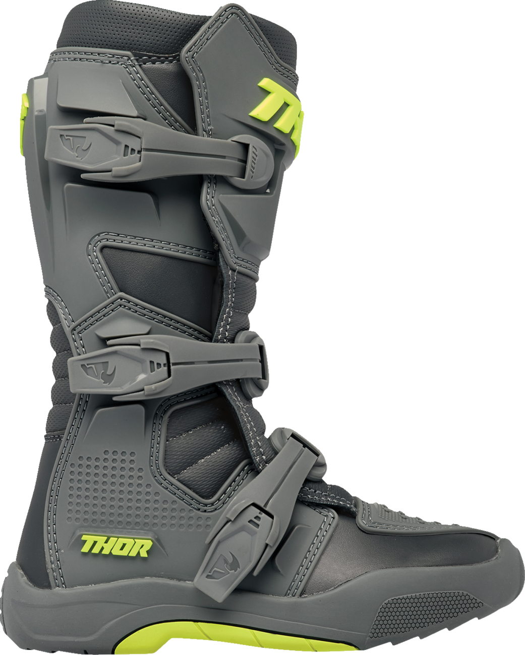 THOR Youth Blitz XR Boots - Gray/Charcoal - US 4 3411-0741
