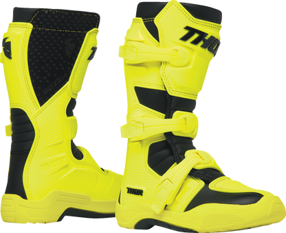 THOR Youth Blitz XR Boots - Acid/Black - US 2 3411-0760