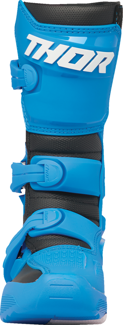 THOR Youth Blitz XR Boots - Black/Blue - US 6 3411-0736
