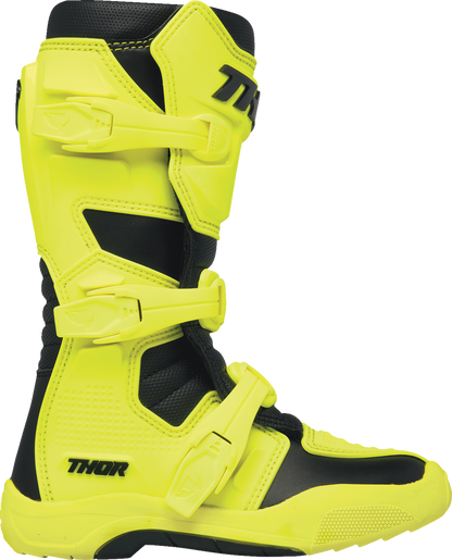 THOR Youth Blitz XR Boots - Acid/Black - US 2 3411-0760