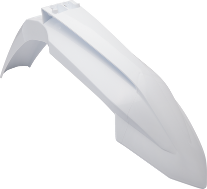 UFO Front Fender - '20-'26 OEM White - KTM - EX/SX KT05009#042