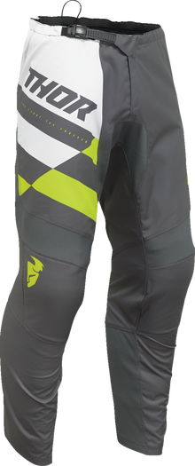 THOR Sector Checker Pants - Gray/Acid - US 28 2901-11005