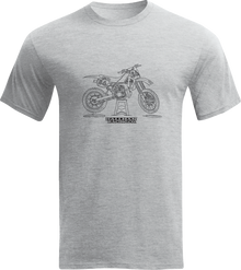 THOR Hallman 2 Smoker T-Shirt - Gray - XL 3030-23499