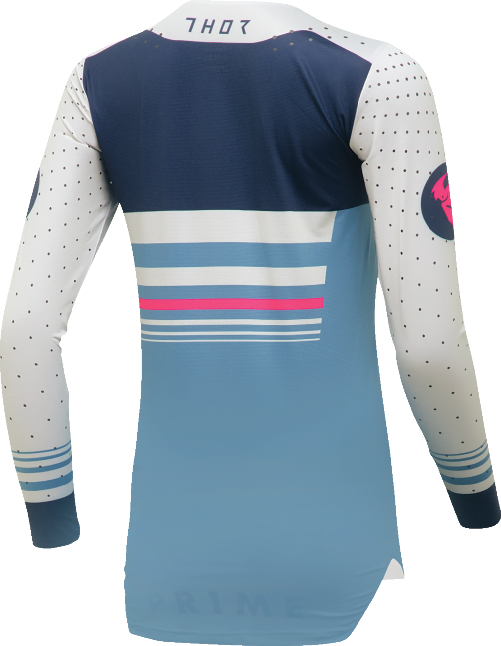 THOR Women's Prime Blaze Jersey - Blue Steel/Vintage White - XS 2911-0283