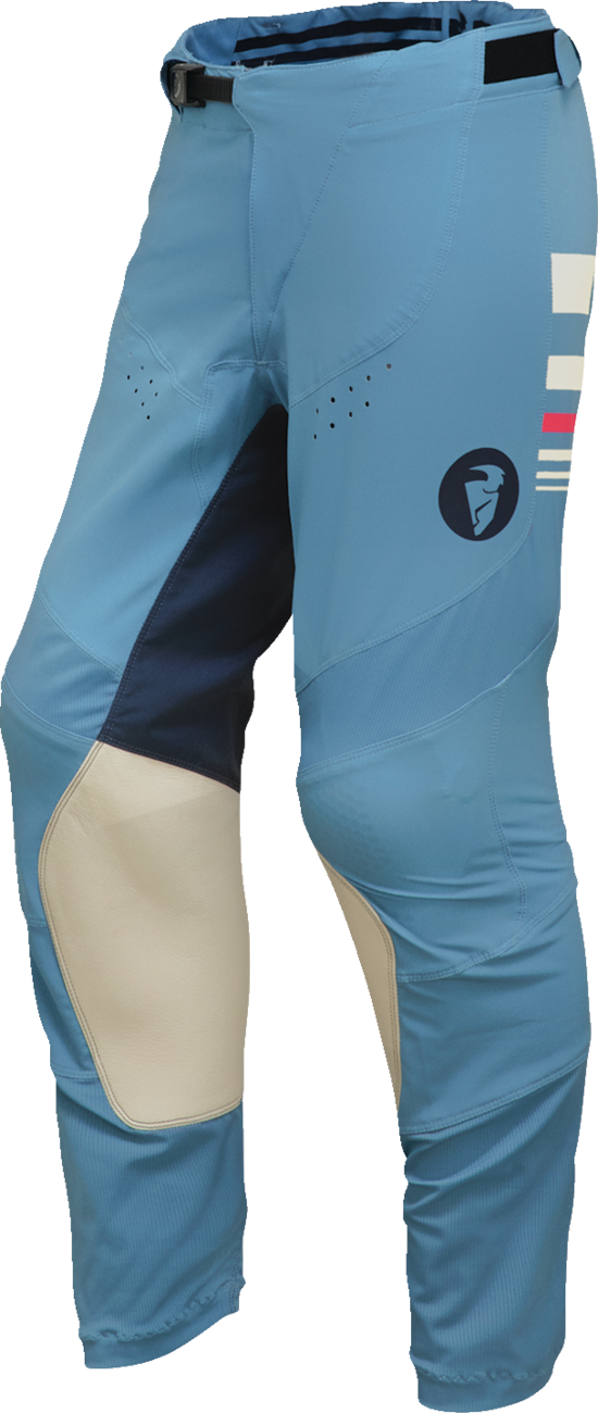 THOR Women's Prime Blaze Pants - Blue Steel/Vintage White - US 7/8 2902-0359