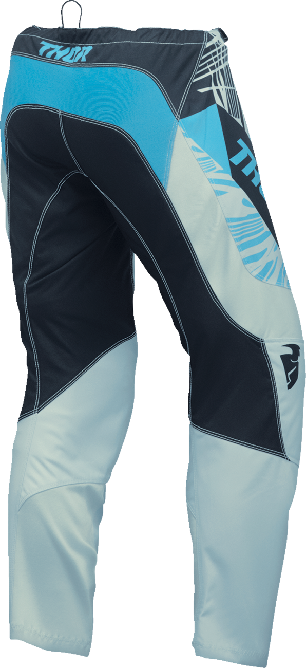 THOR Women's Sector Split Pants - Starlight Blue/Black - US 9/10 2902-0338