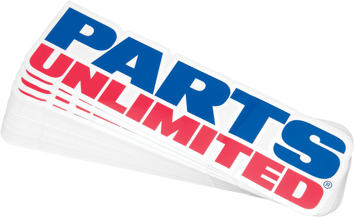 PARTS UNLIMITED Decals - 16" x 4" 9904-0414