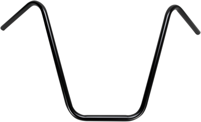 EMGO 7/8" Chopper Handlebar - Ape Hanger - 16" - Black 23-12536B