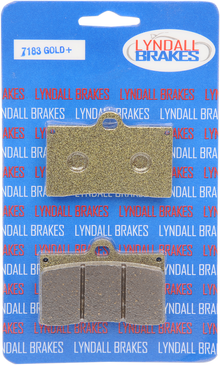 LYNDALL RACING BRAKES LLC Brake Pads - Gold+ Brembo 7138-GPLUS
