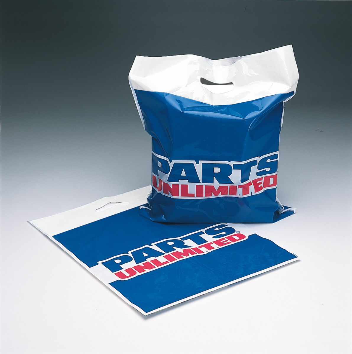 PARTS UNLIMITED Shopping Bags - 2 mil - 100 Pack 9904-0931