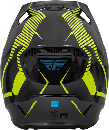 Youth Formula Carbon Tracer Helmet Hi Vis/Black Yl