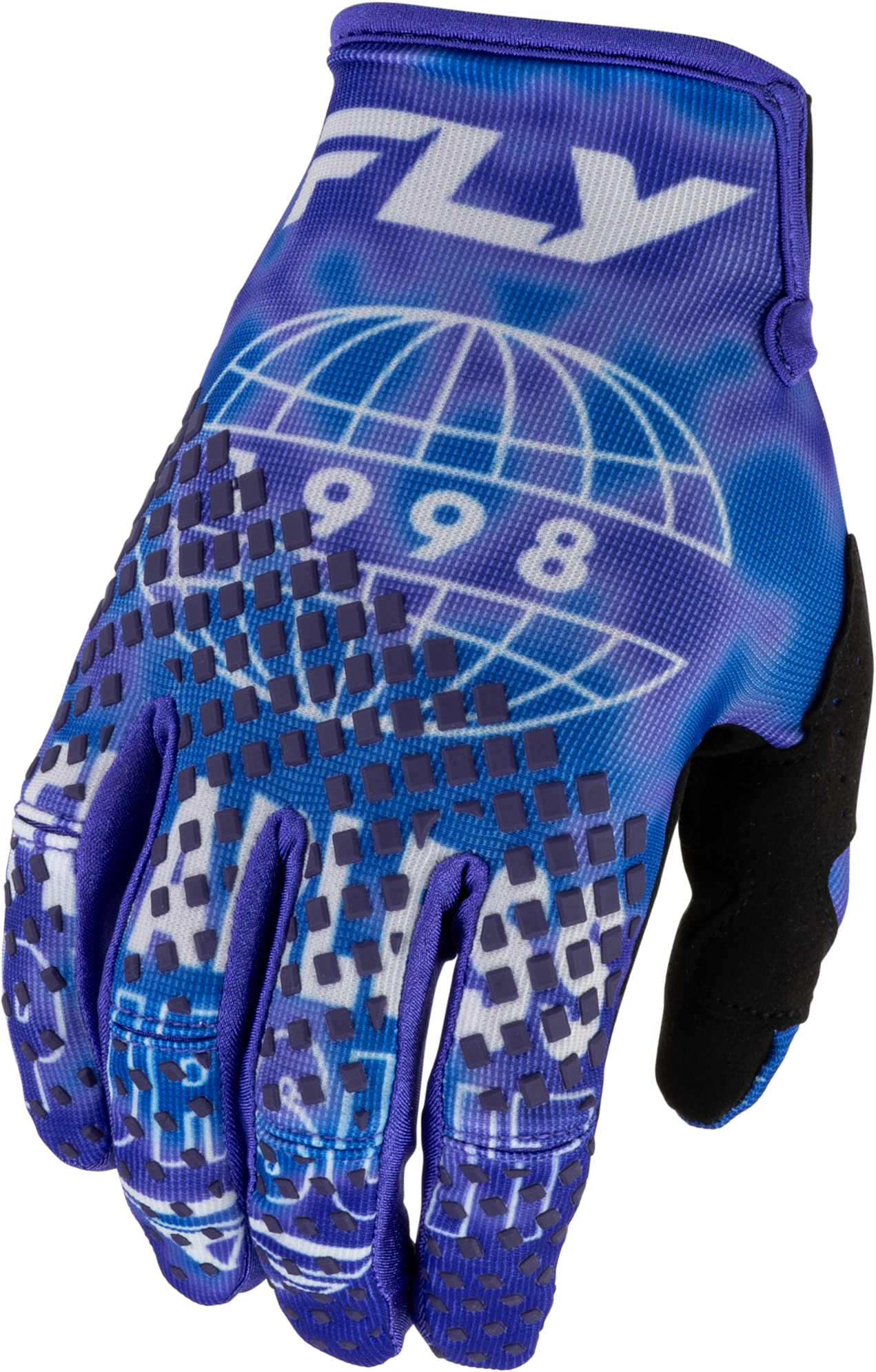 Youth Kinetic Blur Gloves Blue/Navy Yl