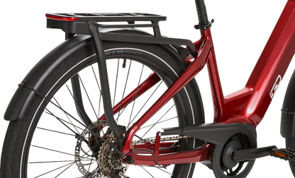 IGO ELECTRIC BIKES Discovery Rosemont LS E-Bike - Burgundy - Step Through 100-212-000