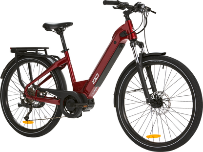 IGO ELECTRIC BIKES Discovery Rosemont LS E-Bike - Burgundy - Step Through 100-212-000