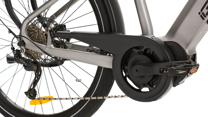 IGO ELECTRIC BIKES Discovery Yorkville LS E-Bike - Platinum - Hybrid 100-222-000