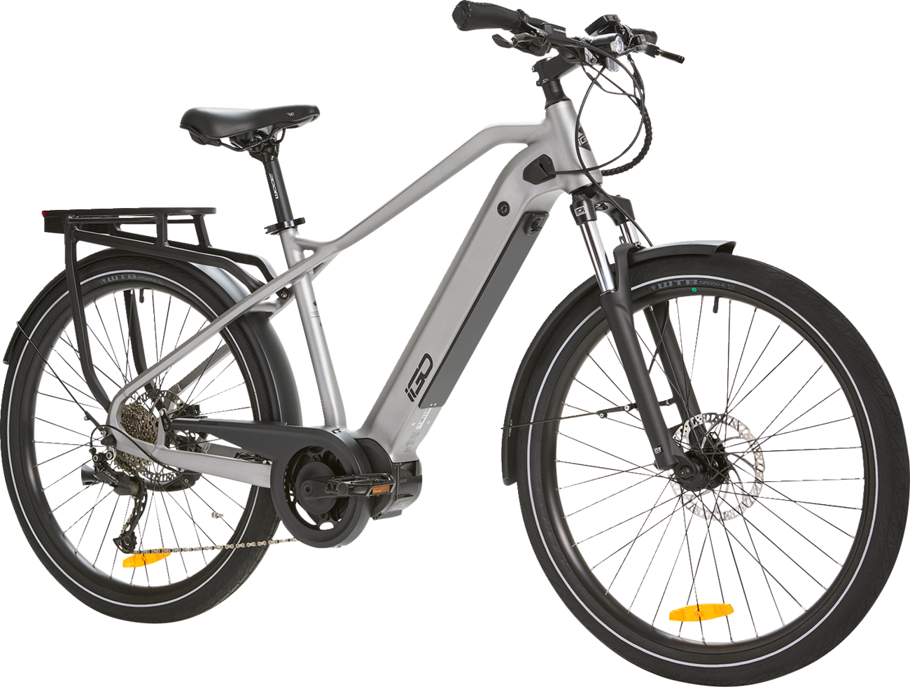 IGO ELECTRIC BIKES Discovery Yorkville LS E-Bike - Platinum - Hybrid 100-222-000
