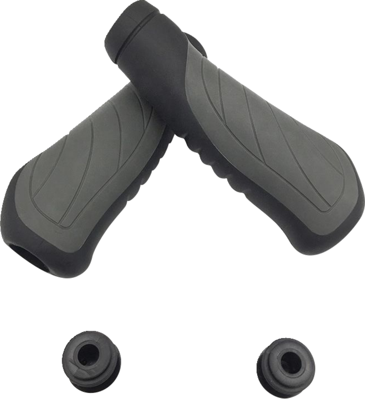 IGO ELECTRIC BIKES Velo Ergo Grips - 135 mm - Black 022-002