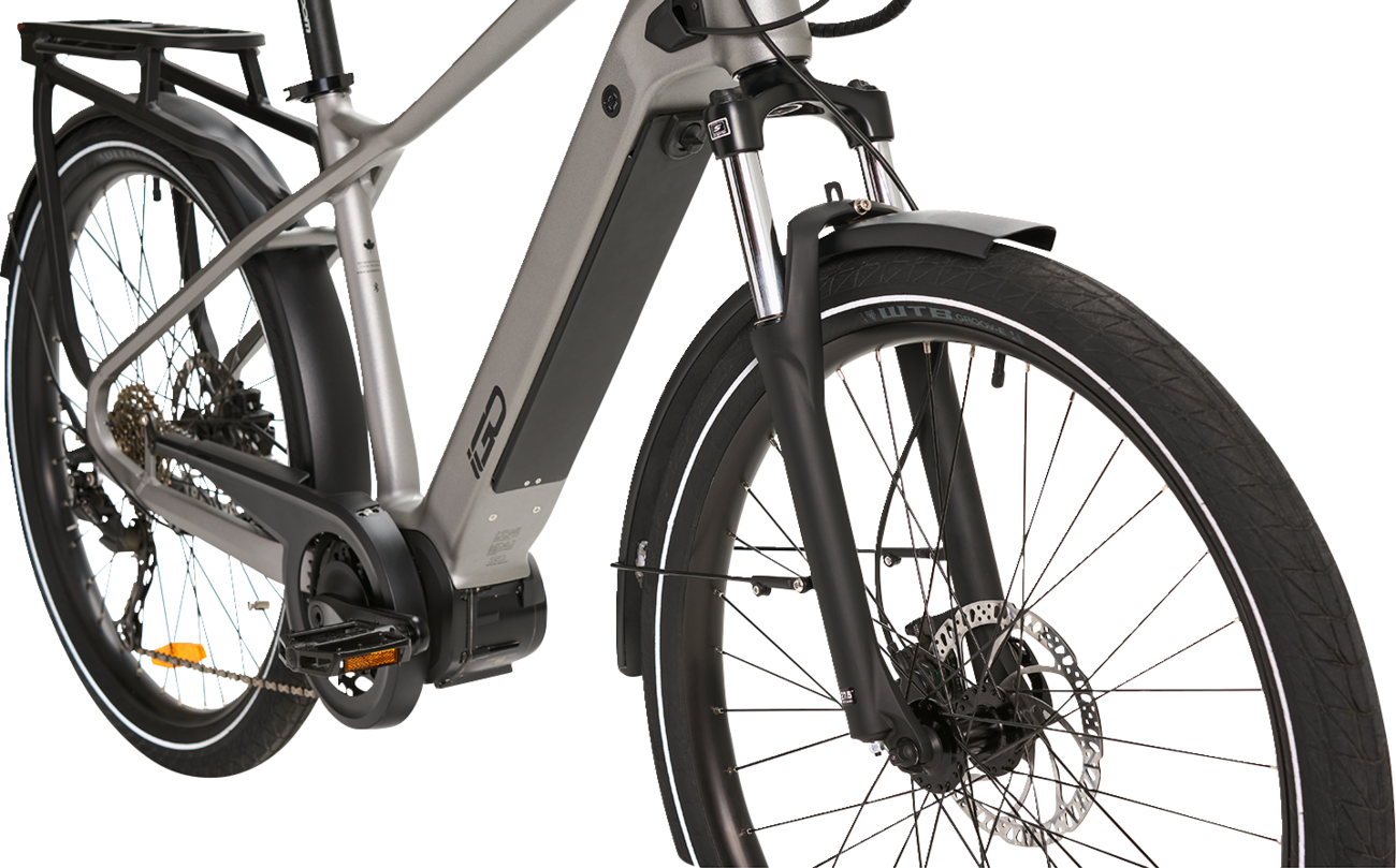 IGO ELECTRIC BIKES Discovery Yorkville LS E-Bike - Platinum - Hybrid 100-222-000