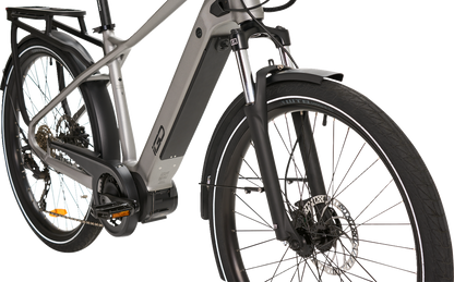 IGO ELECTRIC BIKES Discovery Yorkville LS E-Bike - Platinum - Hybrid 100-222-000