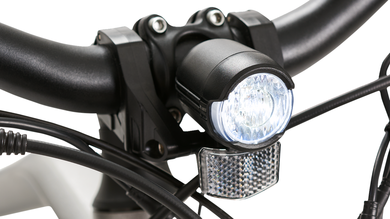 IGO ELECTRIC BIKES Discovery Yorkville LS E-Bike - Platinum - Hybrid 100-222-000