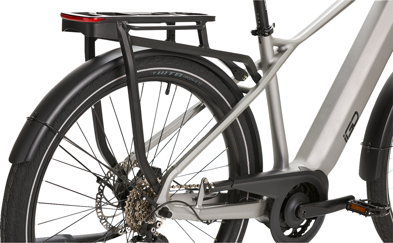 IGO ELECTRIC BIKES Discovery Yorkville LS E-Bike - Platinum - Hybrid 100-222-000