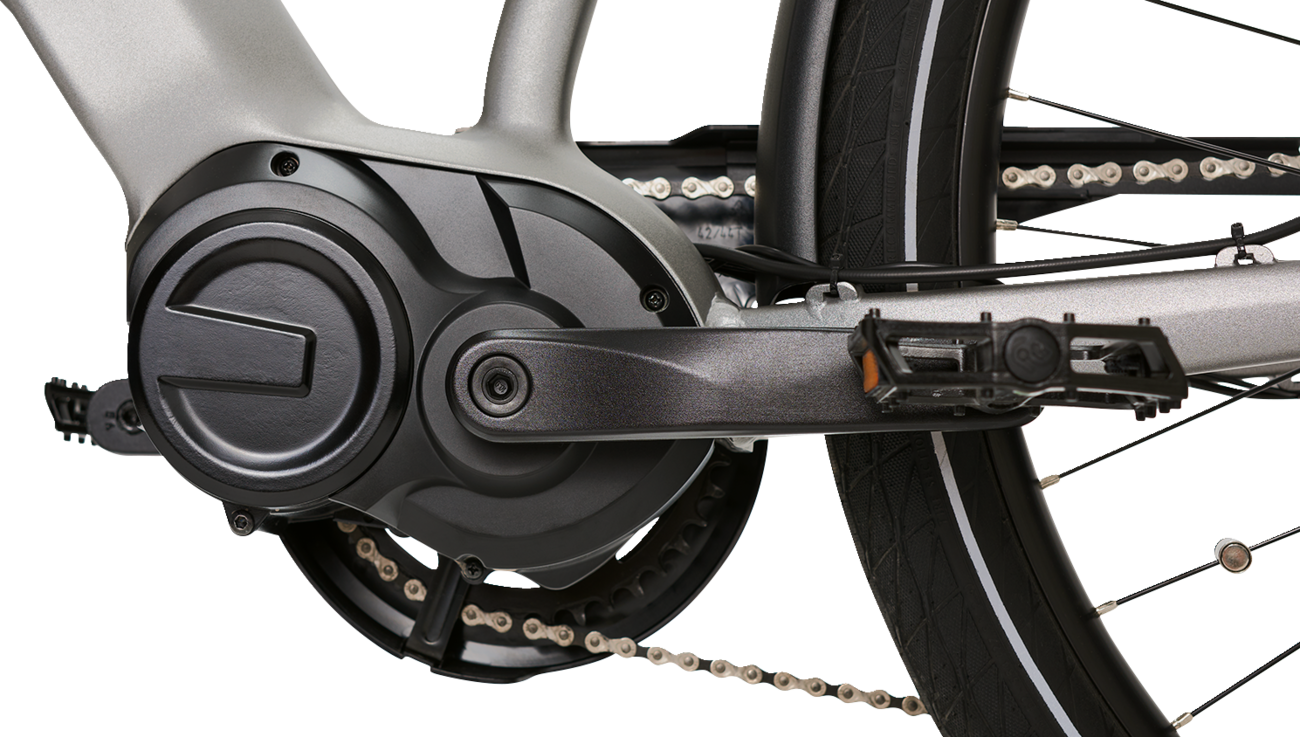 IGO ELECTRIC BIKES Discovery Yorkville LS E-Bike - Platinum - Hybrid 100-222-000