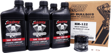 KLOTZ OIL Oil Change Kit - Indian Powerplus - 15W-60 KH-122