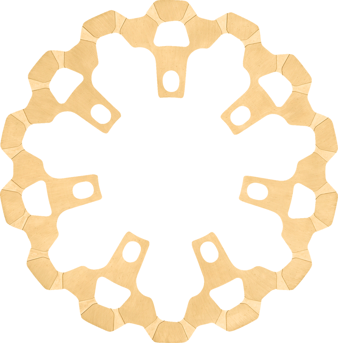 LYNDALL RACING BRAKES LLC Brake Rotor - Front - 11.8" - Gold 3-622