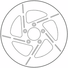 MOTO-MASTER Brake Rotor - Front Left - Tulsa 110625-PU