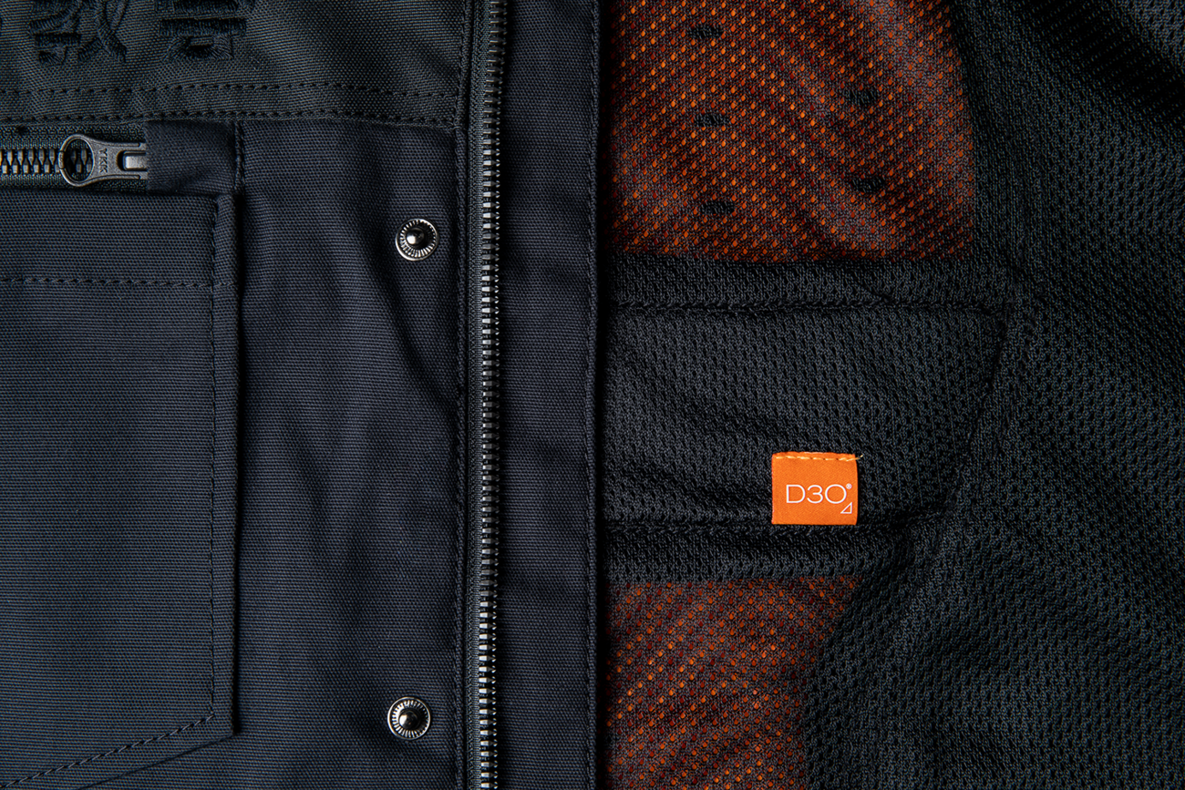 ICON Upstate Canvas National™ Jacket - Black - XL 2820-6563