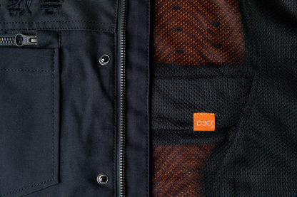 ICON Upstate Canvas National™ Jacket - Black - Medium 2820-6561