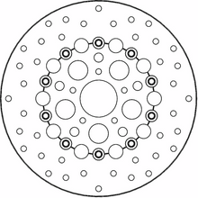 MOTO-MASTER Brake Rotor - Front Right/Front Left - Kingman 111082-PU