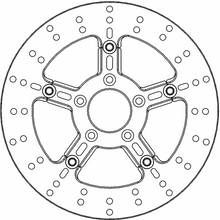 MOTO-MASTER Brake Rotor - Front Right/Front Left - Adrian 112293-PU