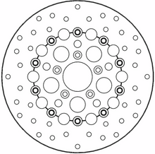 MOTO-MASTER Brake Rotor - Front Right/Front Left - Kingman 112308-PU